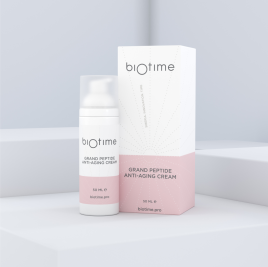 Крем Гранд пептидный антивозрастной марки Биотайм \Biotime Grand peptide anti-aging cream, 50мл