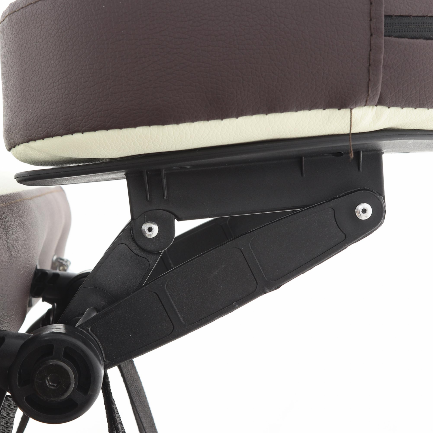 Массажный стол складной деревянный Med-Mos JF-AY01 3-х секционный (темная рама) фото 18