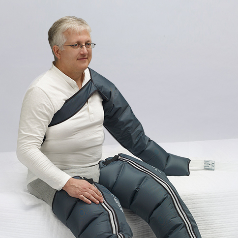 Mark 400 (компрессор, 2 манжеты для ног,1 манжета на талию,1 манжета для руки, воздуховоды, расширит фото 3