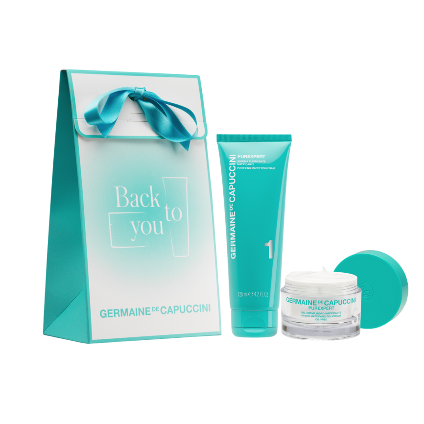 Набор Back to You - Purexpert: 81010 Пенка матирующая 125 мл + 81012 Гель-крем гидроматирующий 50 мл 440162 фото 1