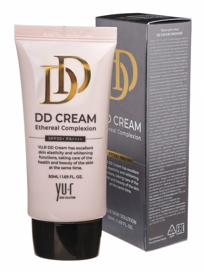 Крем для лица YU-R DD Cream (medium), 50ml  фото 1