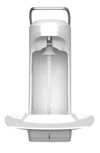 Диспенсер локтевой для антисептика с каплеуловителем RX 10 M (1000 мл.) фото 4