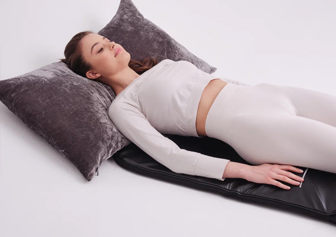 Шестикамерный аппарат для прессотерапии SP 3000, манжеты для ног, талии, массажный мат и сумка фото 9