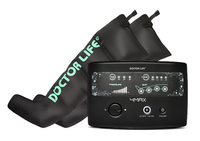 Аппарат для прессотерапии (лимфодренажа) 4MAX и манжеты для ног фото 1