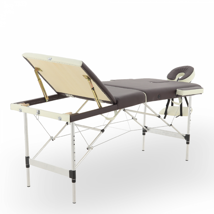 Массажный стол складной алюминиевый Med-Mos JFAL01A 3-х секционный фото 11